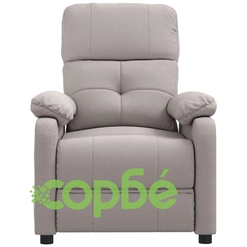 Масажен стол, таупе, текстил ➤ топ цена ➤ sorbe.bg