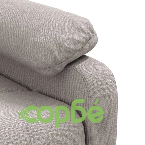 Масажен стол, таупе, текстил ➤ топ цена ➤ sorbe.bg