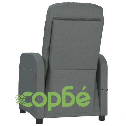 Масажен стол, тъмносив, текстил ➤ топ цена ➤ sorbe.bg