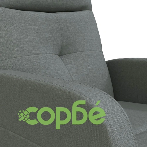 Масажен стол, тъмносив, текстил ➤ топ цена ➤ sorbe.bg