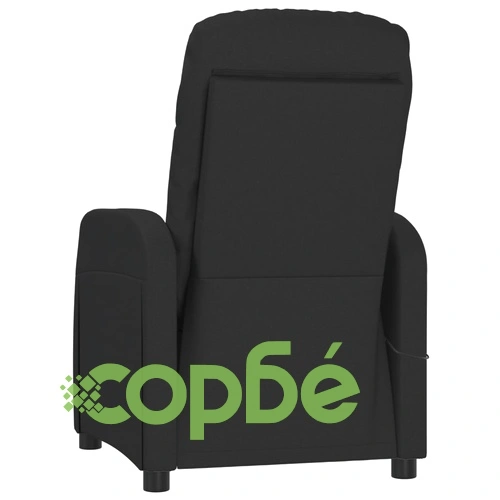 Масажен стол, черен, текстил ➤ топ цена ➤ sorbe.bg