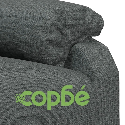 Масажен стол, тъмносив, текстил ➤ топ цена ➤ sorbe.bg