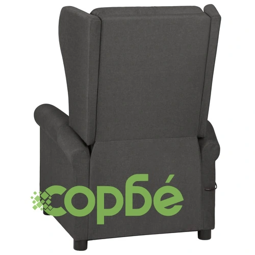 Масажен стол, тъмносив, текстил ➤ топ цена ➤ sorbe.bg