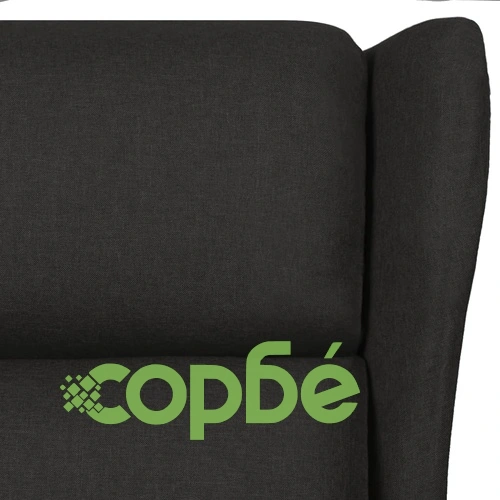 Масажен стол, черен, текстил ➤ топ цена ➤ sorbe.bg