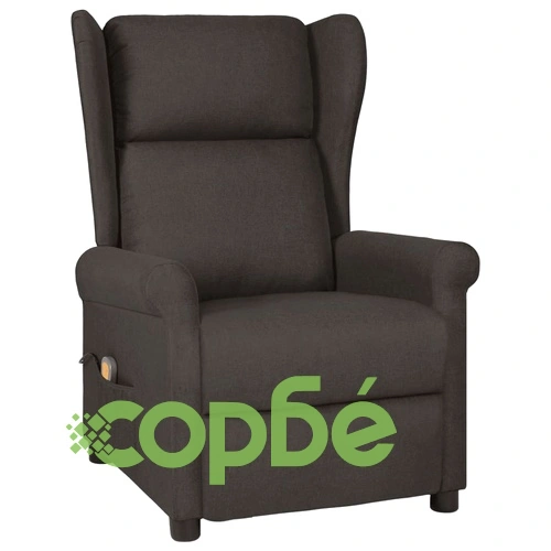 Масажен стол, таупе, текстил ➤ топ цена ➤ sorbe.bg