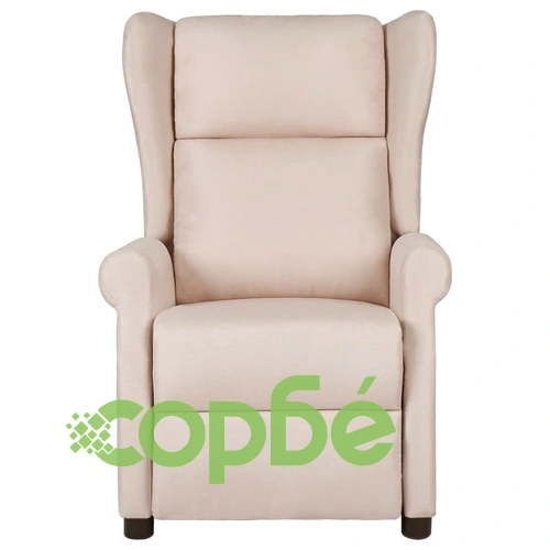 Масажен стол, кремав, текстил ➤ топ цена ➤ sorbe.bg