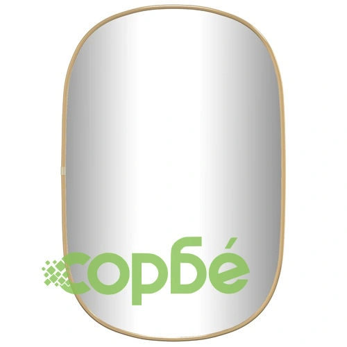 Стенно огледало злато 60x40 см ➤ топ цена ➤ sorbe.bg