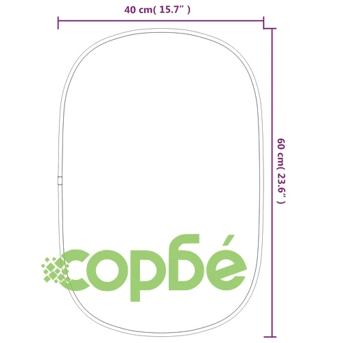 Стенно огледало злато 60x40 см ➤ топ цена ➤ sorbe.bg