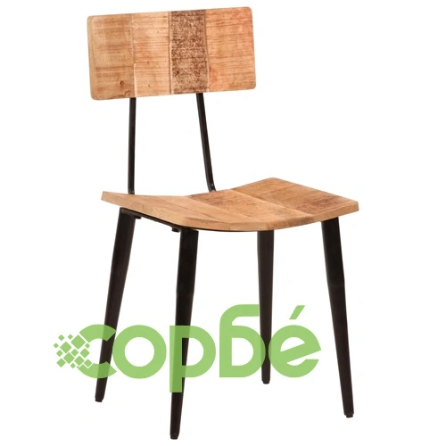 Трапезни столове 2 бр 44x40x80 см мангово дърво масив ➤ топ цена ➤ sorbe.bg