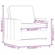 Кресло, Розово, 60 см, кадифе