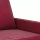 Стол кресло, виненочервен, 60 см, кадифе