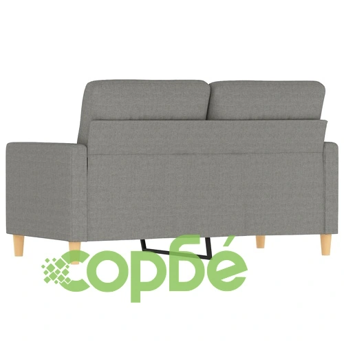 2-местен диван, Тъмносив, 120 см, плат ➤ топ цена ➤ sorbe.bg