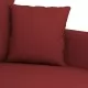 3-местен диван, Виненочервен, 210 см, плат
