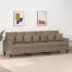 3-местен диван, таупе, 210 см, плат