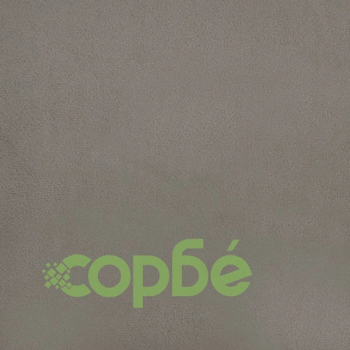 Фотьойл, светлосив, 60 см, кадифе ➤ топ цена ➤ sorbe.bg