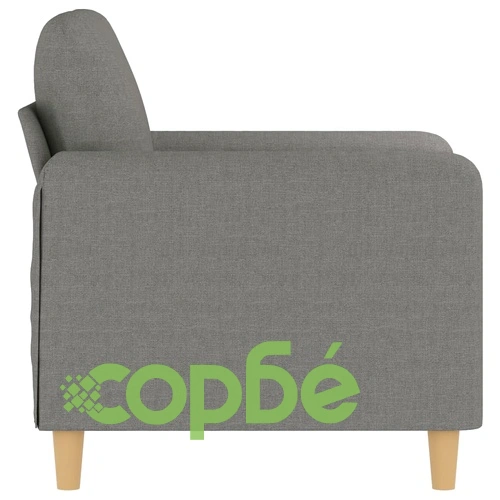 Фотьойл, тъмносив, 60 см, плат ➤ топ цена ➤ sorbe.bg