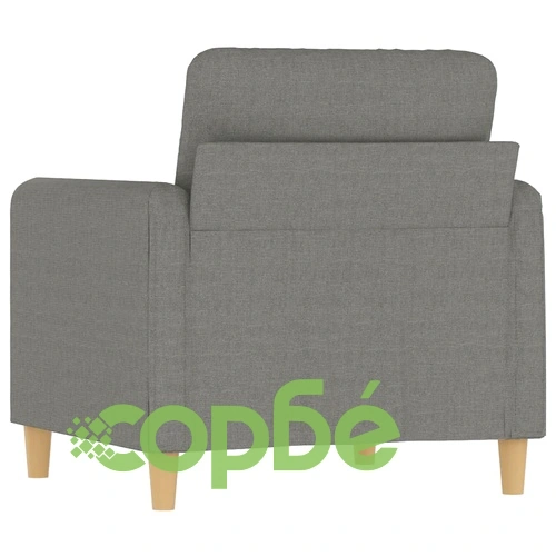 Фотьойл, тъмносив, 60 см, плат ➤ топ цена ➤ sorbe.bg