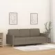 3-местен диван, таупе, 180 см, плат