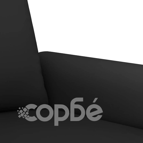 Кресло, черно, 60 см, кадифе ➤ топ цена ➤ sorbe.bg