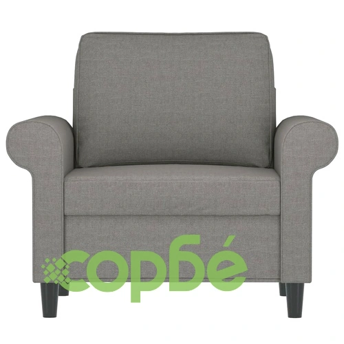 Фотьойл, тъмносив, 60 см, плат ➤ топ цена ➤ sorbe.bg