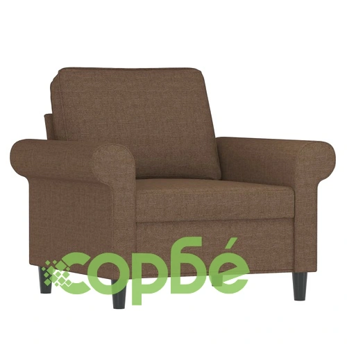 Фотьойл, кафяв, 60 см, плат ➤ топ цена ➤ sorbe.bg