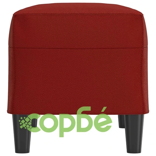 Пейка, виненочервена, 70x35x41 см, изкуствена кожа ➤ топ цена ➤ sorbe.bg