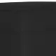 Пейка, черна, 70x35x41 см, микрофибърен плат