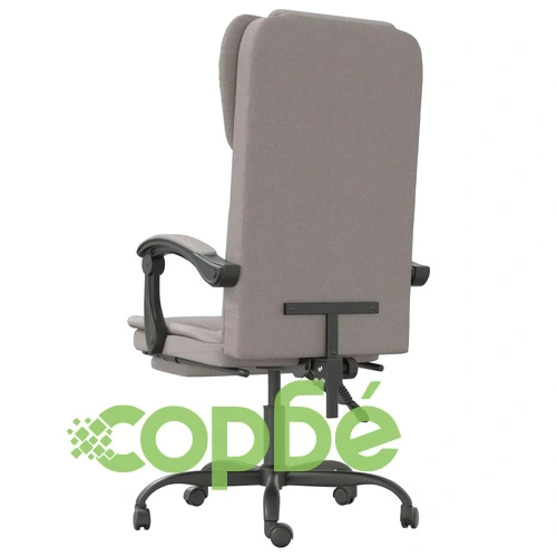 Наклоняем офис стол, таупе, текстил ➤ топ цена ➤ sorbe.bg