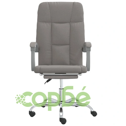 Наклоняем офис стол, таупе, текстил ➤ топ цена ➤ sorbe.bg