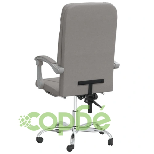 Наклоняем офис стол, таупе, текстил ➤ топ цена ➤ sorbe.bg