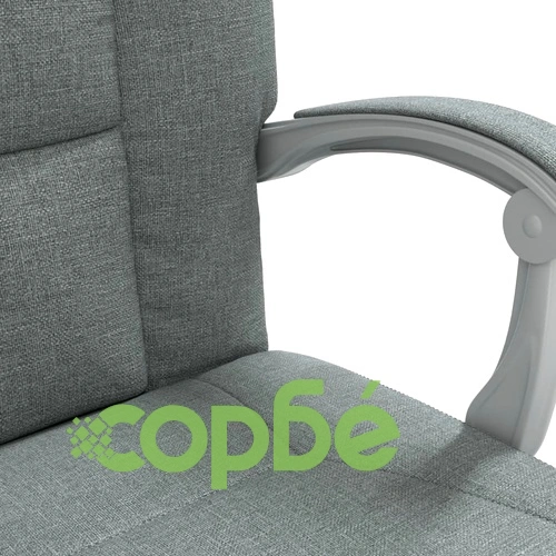 Наклоняем офис стол, тъмносив, текстил ➤ топ цена ➤ sorbe.bg