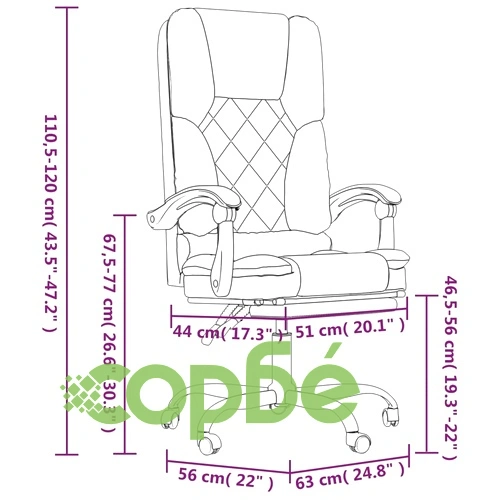 Масажен наклоняем офис стол, светлосив, текстил ➤ топ цена ➤ sorbe.bg