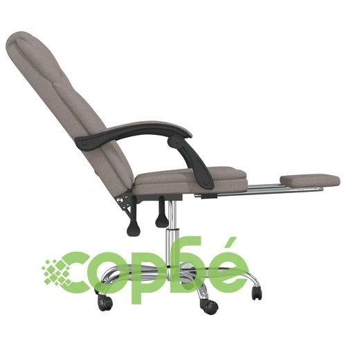 Наклоняем офис стол, таупе, текстил ➤ топ цена ➤ sorbe.bg