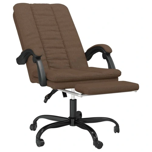 Наклоняем офис стол, кафяв, текстил ➤ топ цена ➤ sorbe.bg