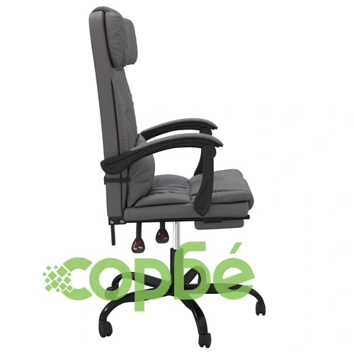 Наклоняем офис стол, сив, изкуствена кожа ➤ топ цена ➤ sorbe.bg