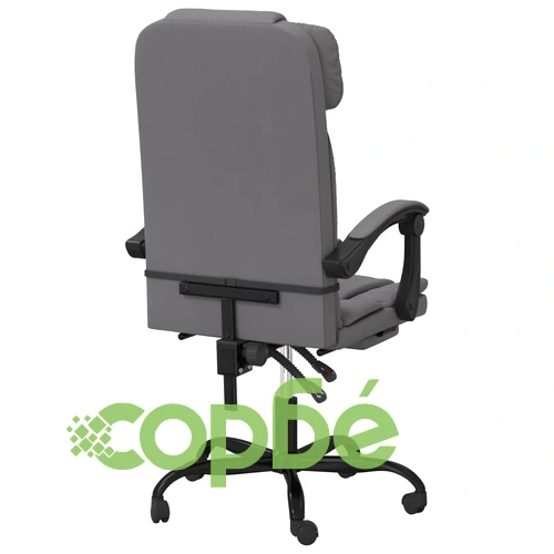 Наклоняем офис стол, сив, изкуствена кожа ➤ топ цена ➤ sorbe.bg