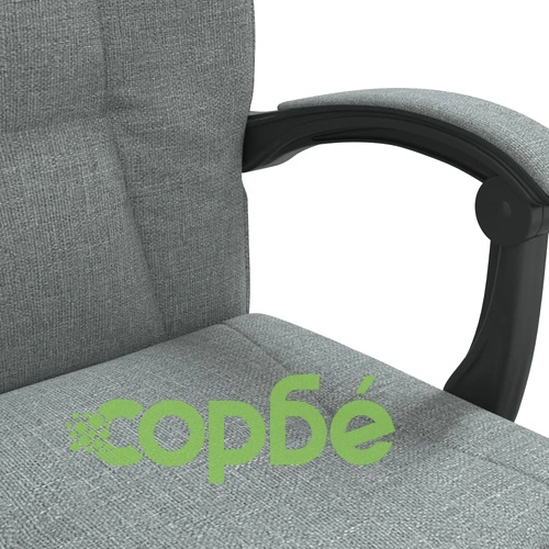 Наклоняем офис стол, тъмносив, текстил ➤ топ цена ➤ sorbe.bg