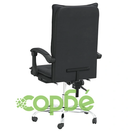 Наклоняем офис стол, черен, изкуствена кожа ➤ топ цена ➤ sorbe.bg