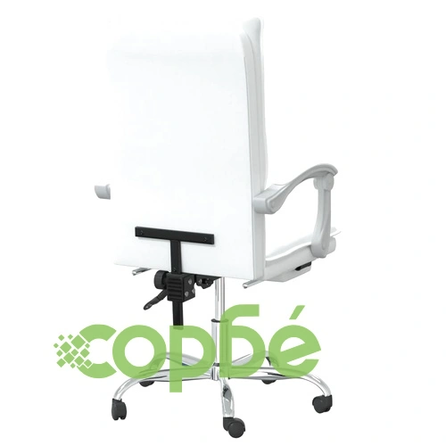 Наклоняем офис стол, бял, изкуствена кожа ➤ топ цена ➤ sorbe.bg