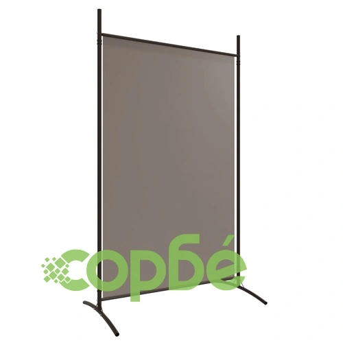 Параван за стая, 6 панела, антрацит, 433x180 cм, тексти5 ➤ топ цена ➤ sorbe.bg