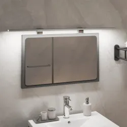 LED лампа за огледало, 13 W, студено бяла, 80 см, 6000 K