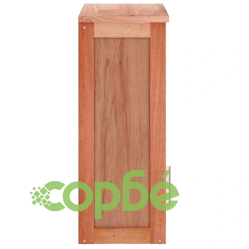 Стенен шкаф за баня, 42x23x60 см, орех масив ➤ топ цена ➤ sorbe.bg