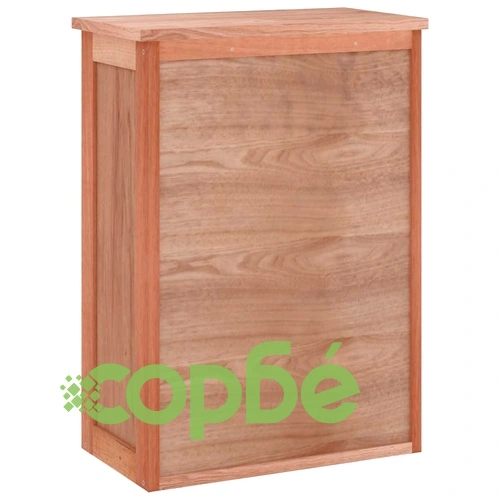 Стенен шкаф за баня, 42x23x60 см, орех масив ➤ топ цена ➤ sorbe.bg