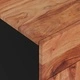 Нощно шкафче 50x33x60 см масивна акация и инженерно дърво