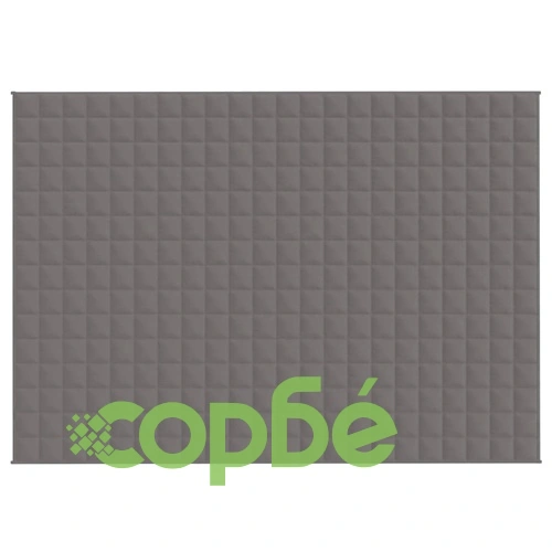 Утежнено одеяло сиво 155x220 см 11 кг плат ➤ топ цена ➤ sorbe.bg