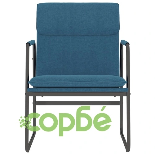 Стол шезлонг, син, 55x64x80 см, текстил ➤ топ цена ➤ sorbe.bg