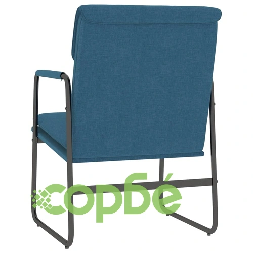 Стол шезлонг, син, 55x64x80 см, текстил ➤ топ цена ➤ sorbe.bg