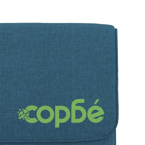 Стол шезлонг, син, 55x64x80 см, текстил ➤ топ цена ➤ sorbe.bg