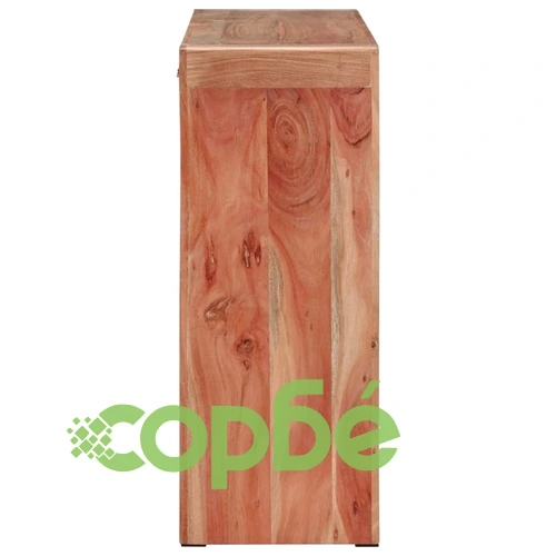 Конзолна маса, 110x30x76 cм, акациево дърво масив ➤ топ цена ➤ sorbe.bg