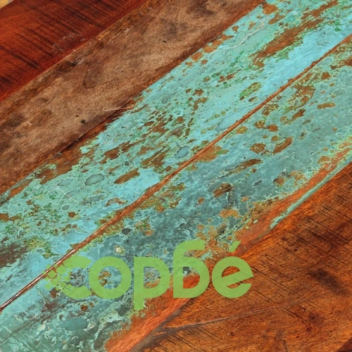 Плот за маса, 60x(1,5-1,6) см, регенерирано дърво масив ➤ топ цена ➤ sorbe.bg